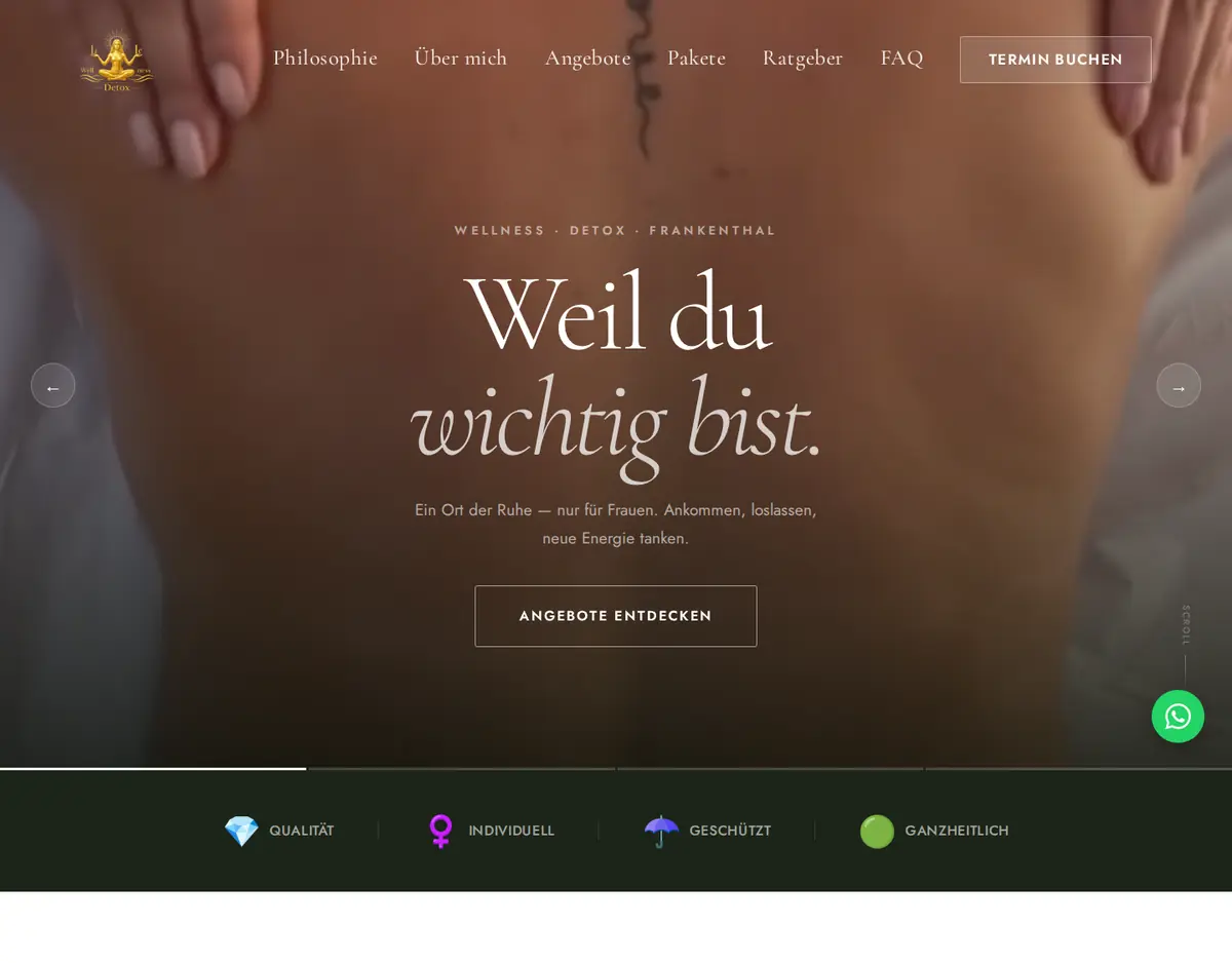 Lile Wellness & Detox – Website-Referenz
